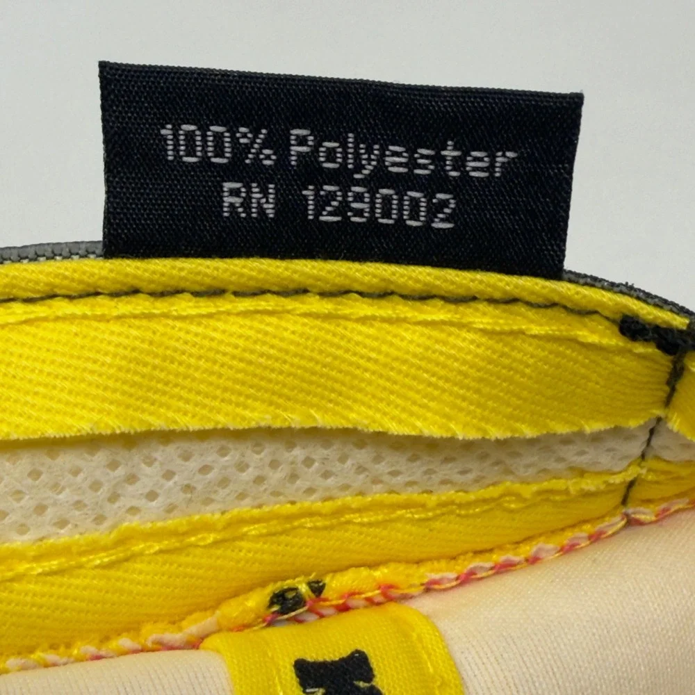 Klein Tools Yellow Black Adjustable Baseball Cap Lineman Logo Hat One Size - Picture 10 of 10